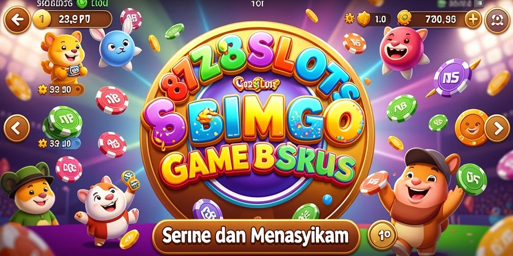 Tampilan gameplay 8728SLOTS yang menarik dan seru saat bermain Bingo.