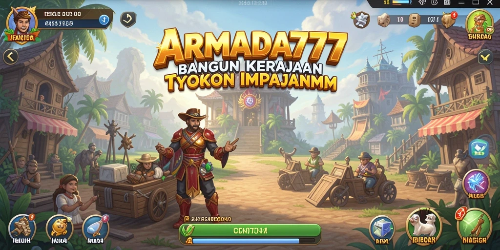 Tampilan gameplay Tycoon yang mengasyikkan di ARMADA777.