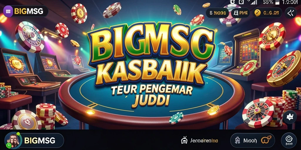 Tampilan gameplay BIGMSG yang menarik dan menegangkan.