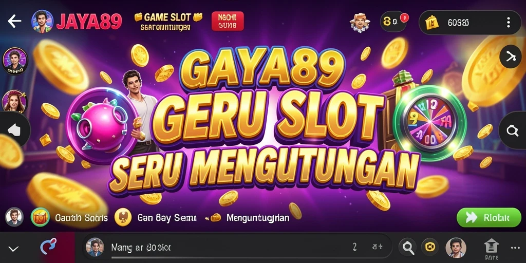Screenshot utama JAYA89 menampilkan gameplay slot yang menarik.