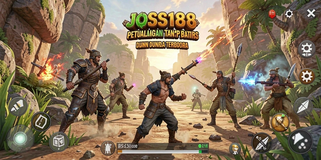 Gameplay seru di dunia terbuka JOSS188 menunggu Anda.