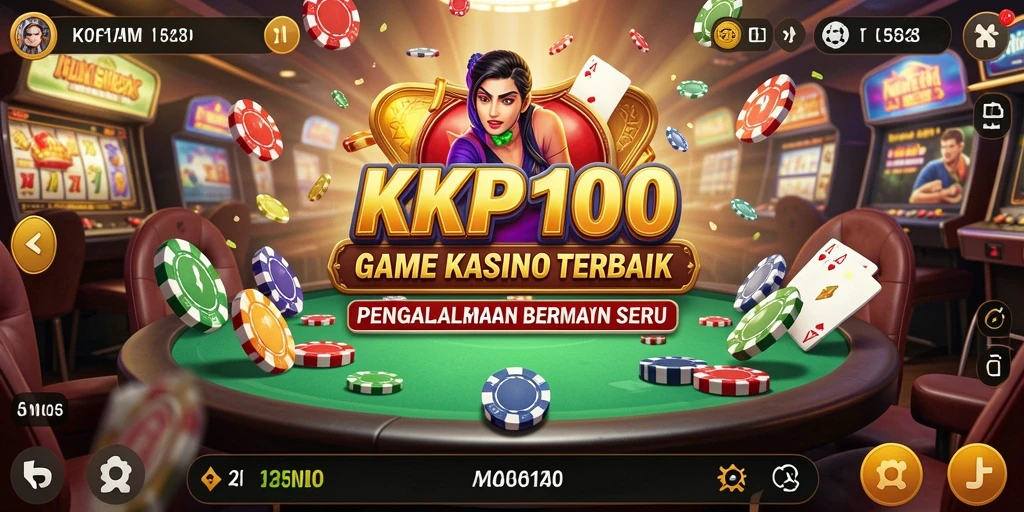 Tampilan menarik dari gameplay KPK100 yang penuh aksi Kasino.