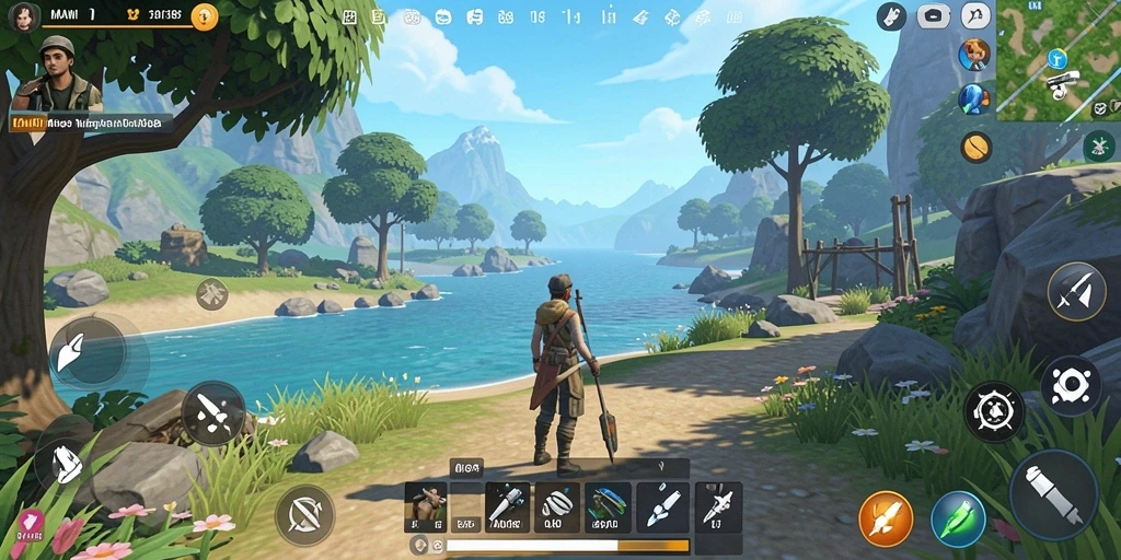 Screenshot MAMI188 menampilkan petualangan seru di dunia Open World.