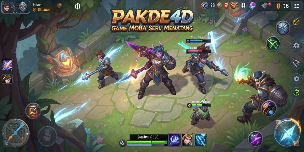 Tampak aksi seru di arena PAKDE4D dengan karakter yang beragam.