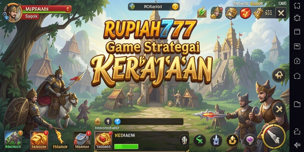 Tampilan gameplay RUPIAH777 yang menarik dan dinamis.