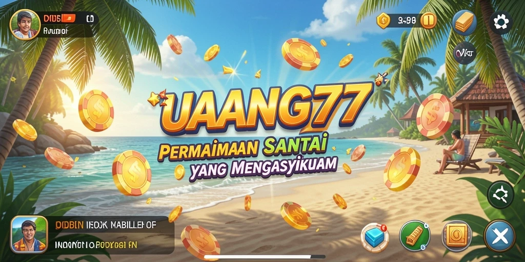 Tampilan gameplay UANG77 yang mengasyikkan dan penuh warna.